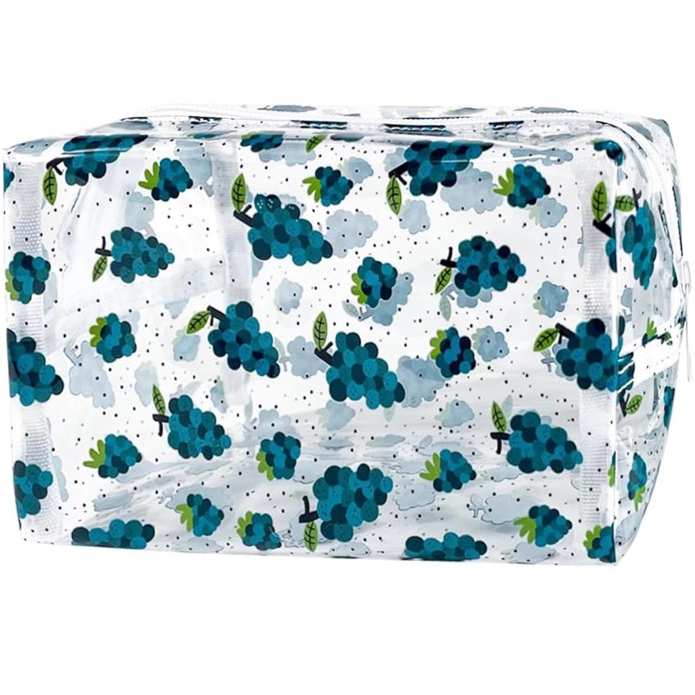 Blueberry print Cosmetic Bag